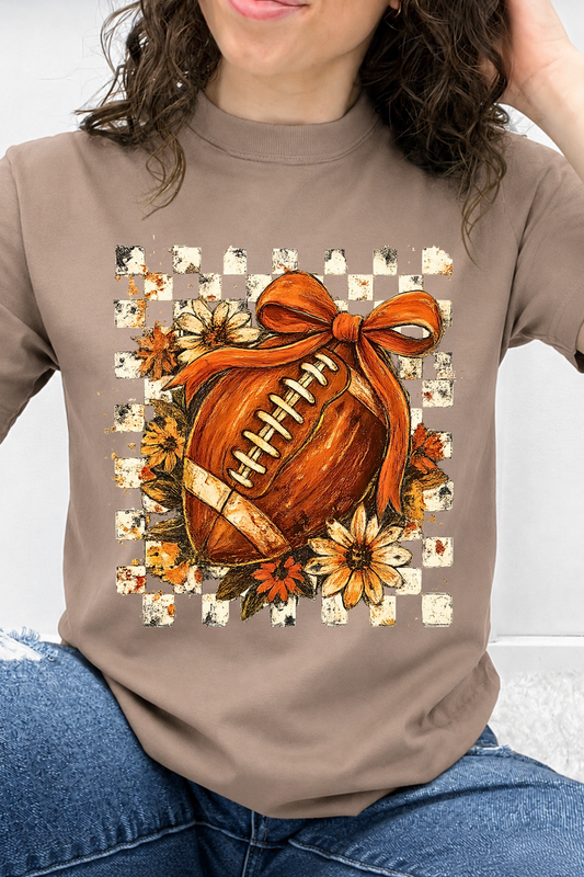 Football Checker & Bow Graphic Collection