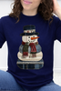 Denim Patchwork Snowman Graphic Collection