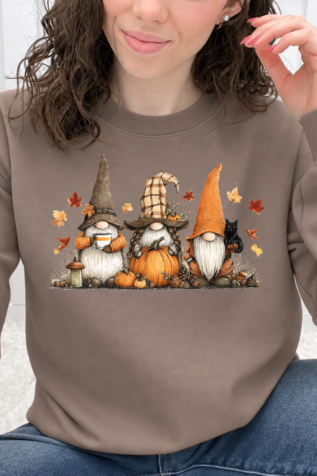 Black Cat Autumn Gnomes Graphic Collection