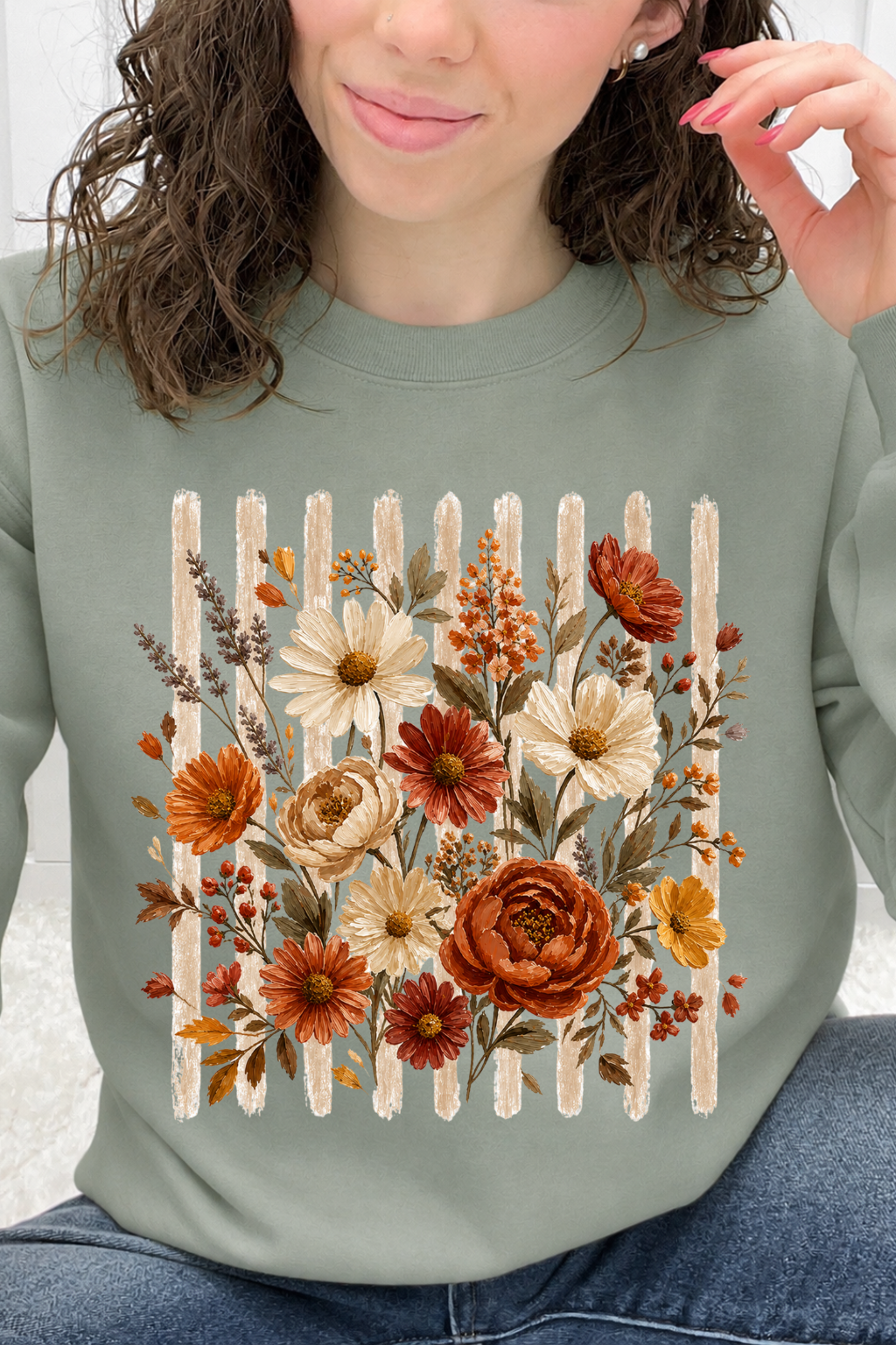 Harvest Blooms & Stripes Graphic Collection