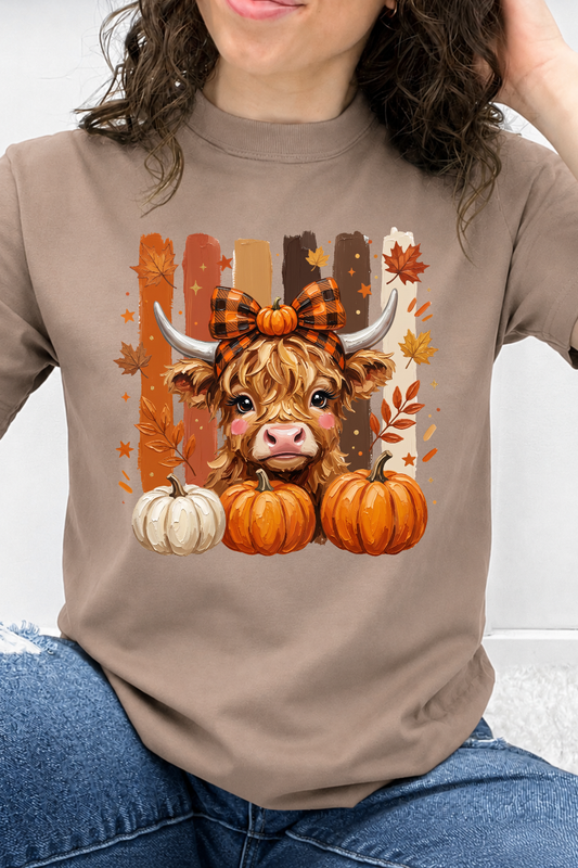 Highland Cow Fall Graphic Collection