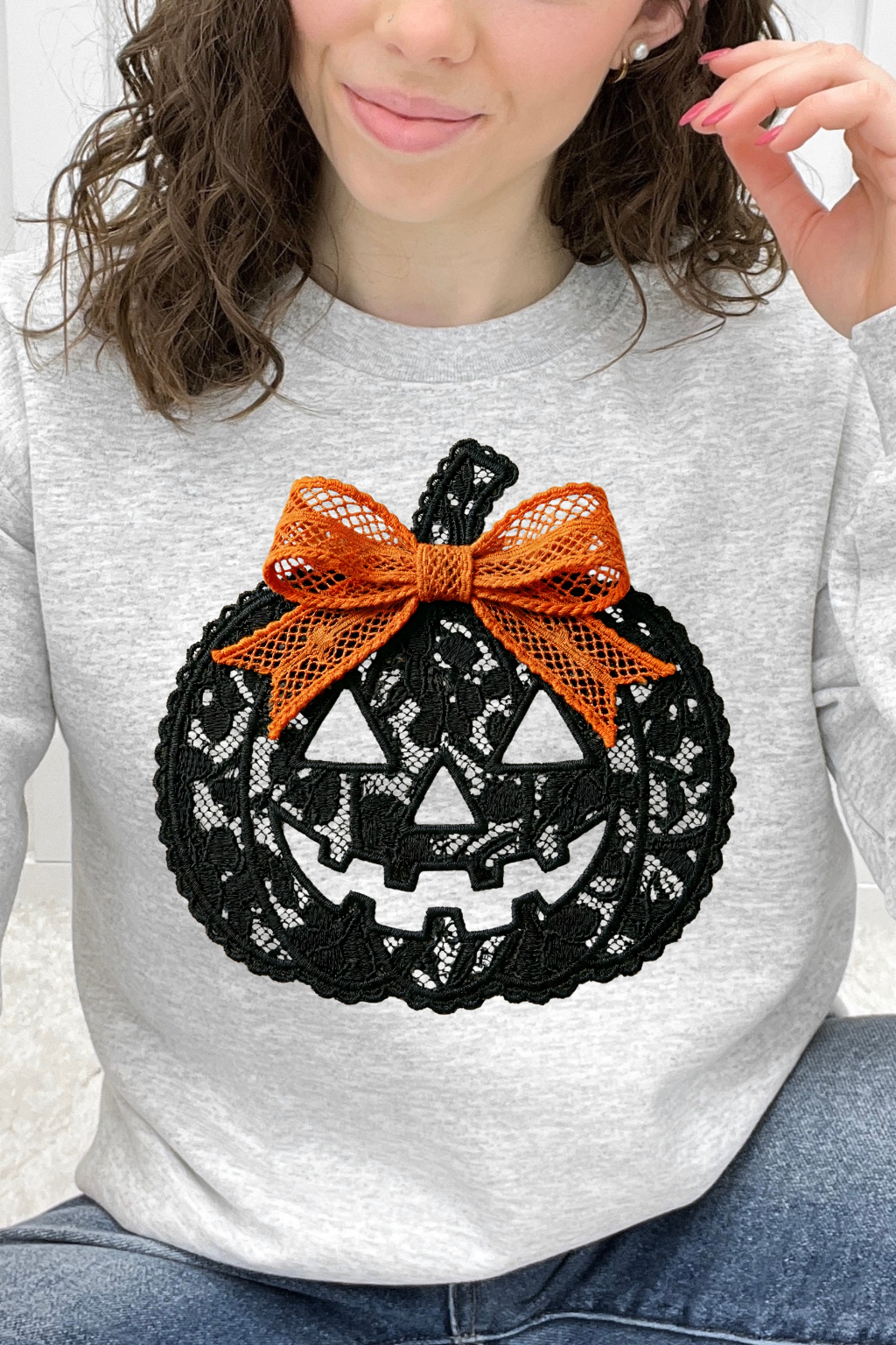 Lace & Bows Jack-O'-Lantern Graphic Collection