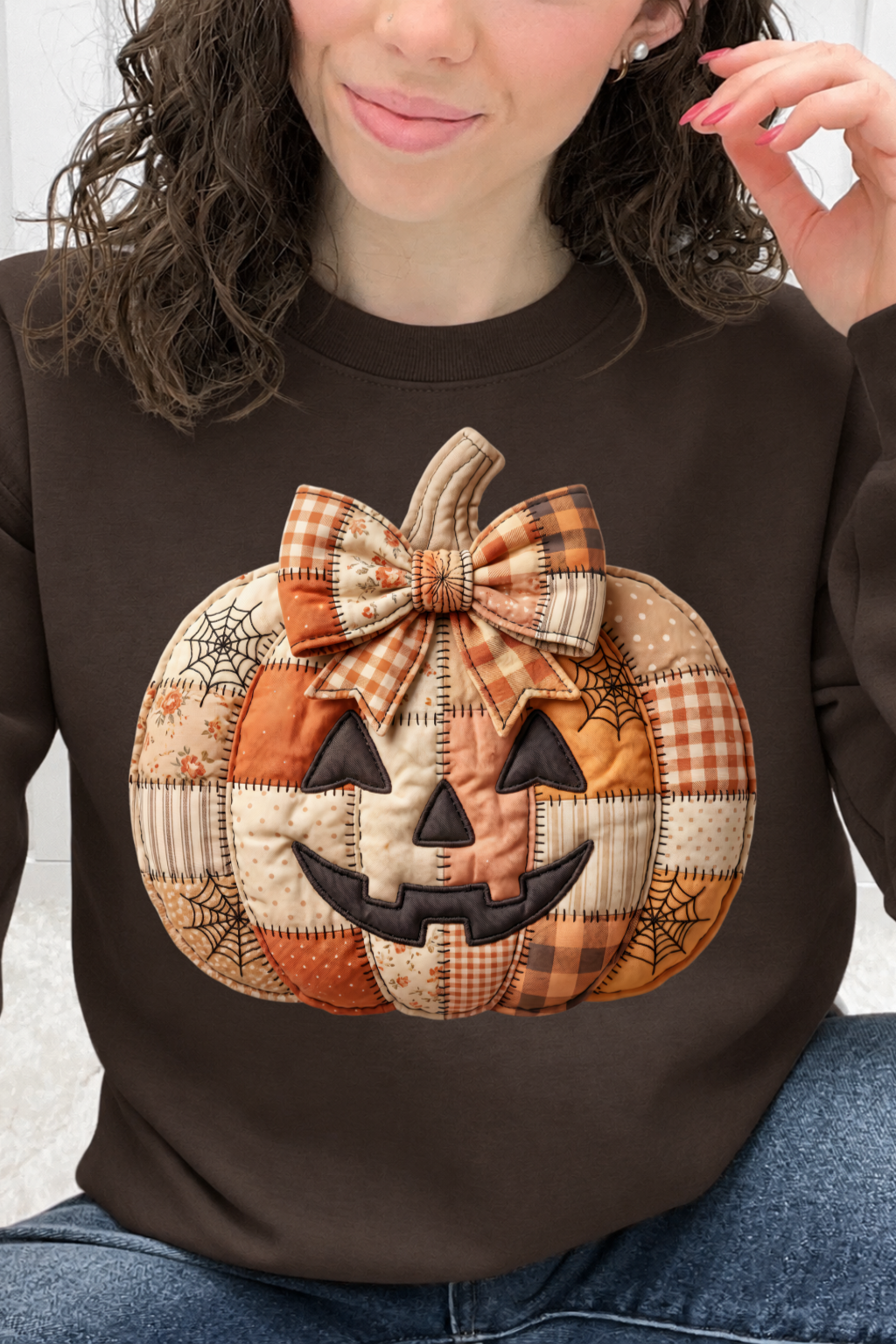 Quilted Bow Jack-O'-Lantern Graphic Collection