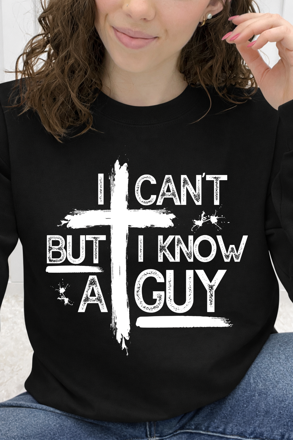 Brushstroke Cross - "I Can’t, But I Know a Guy" Graphic Collection