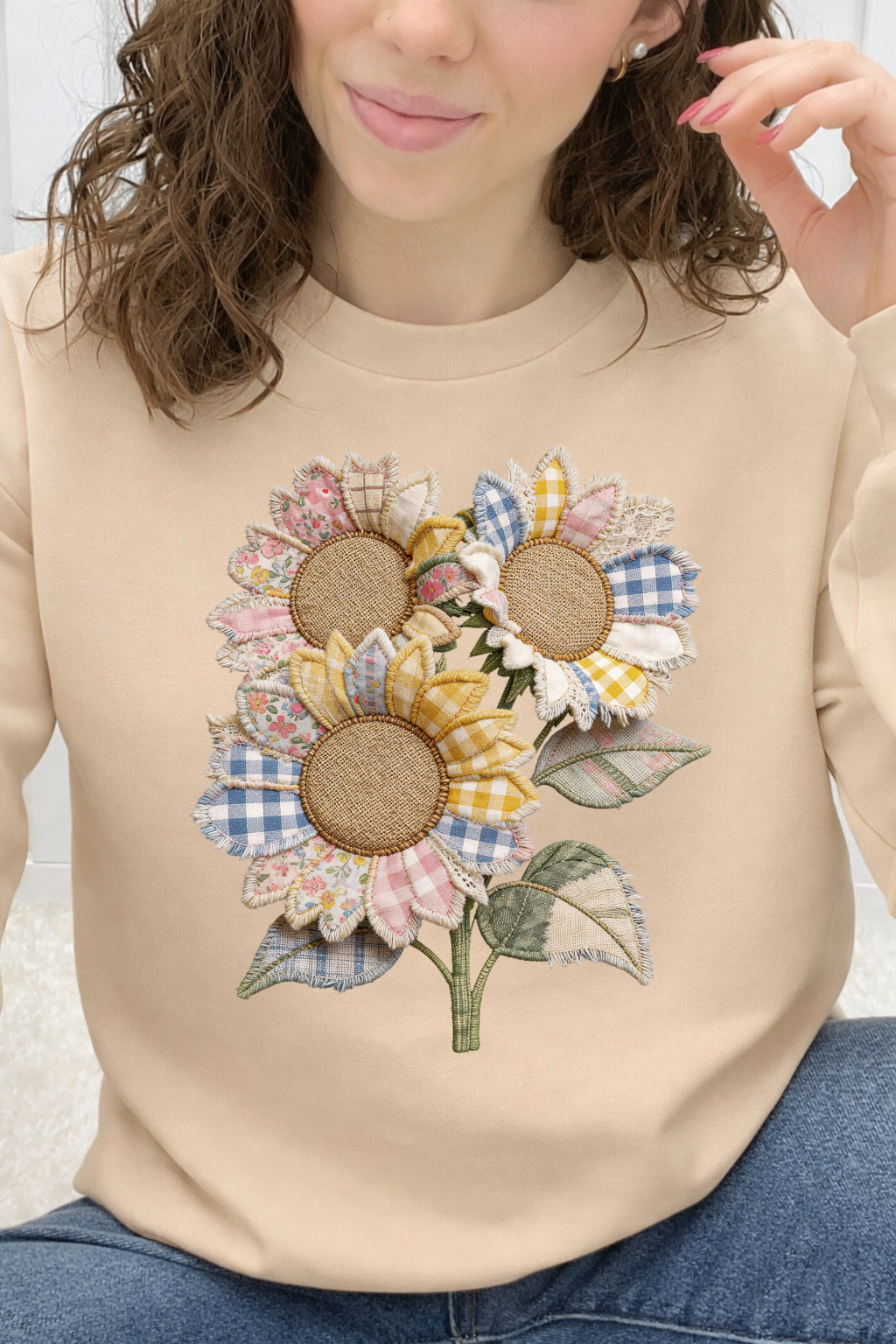 Patchwork Daisy Trio Graphic Collection