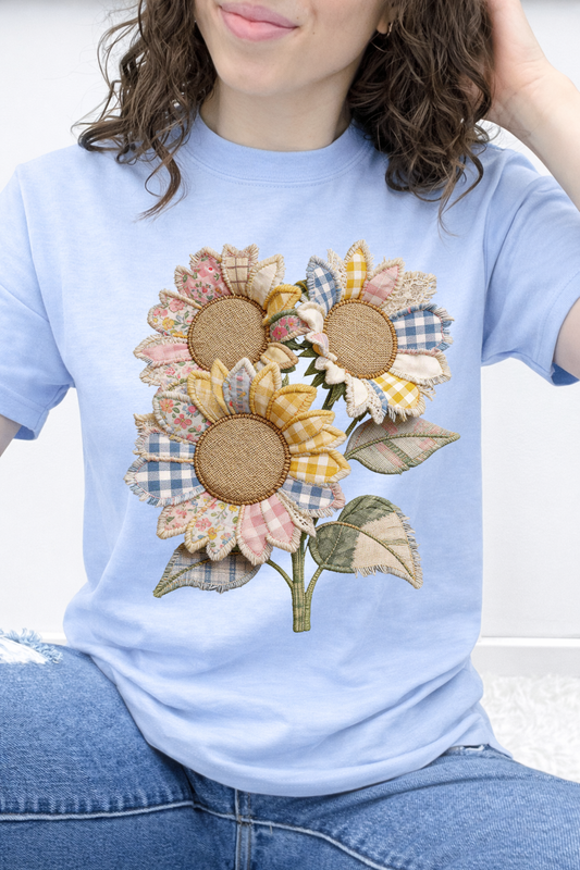 Patchwork Daisy Trio Graphic Collection