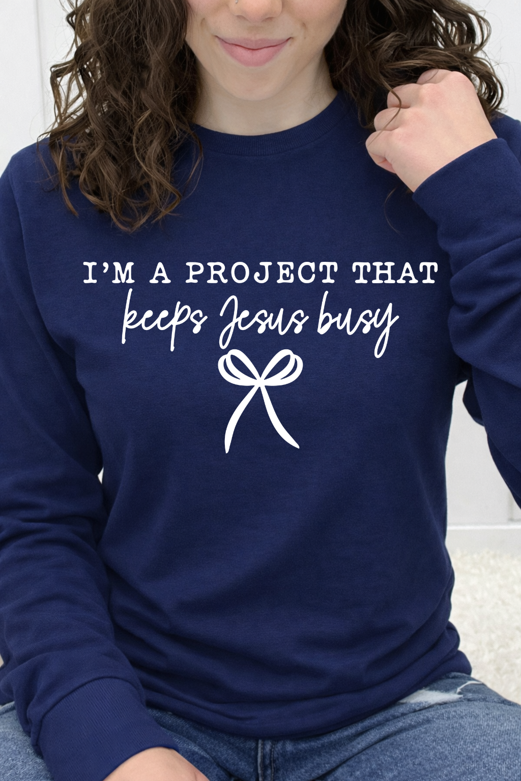 I'm A Project That Keeps Jesus Busy Graphic Collection
