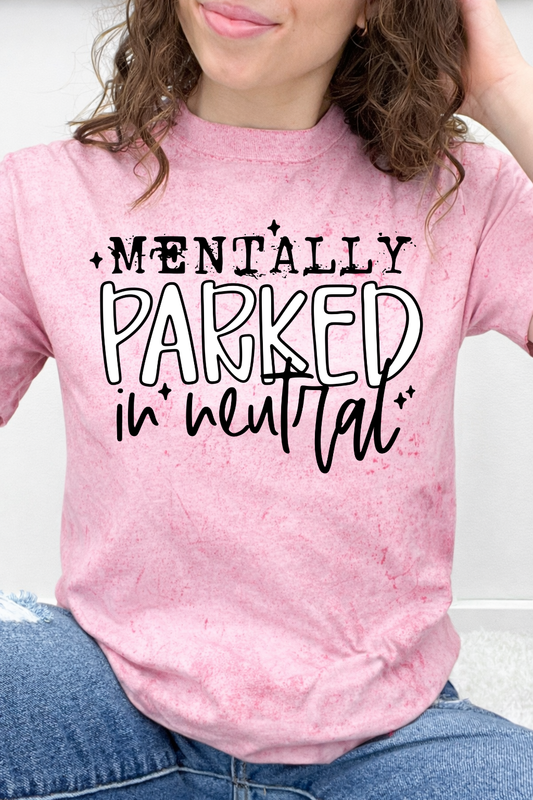 Mentally Parked In Neutral Graphic Collection