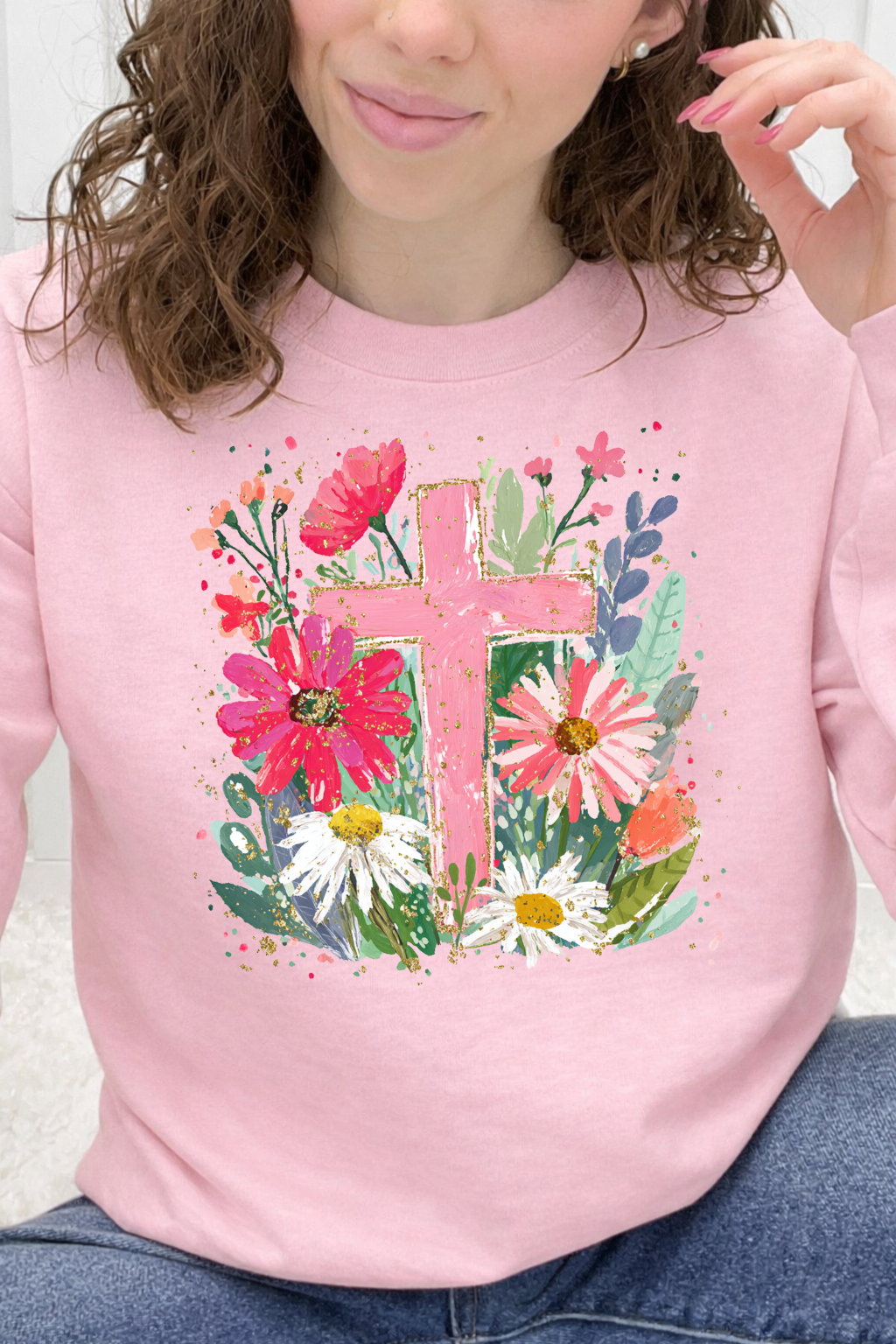 Cross & Wildflowers Graphic Collection