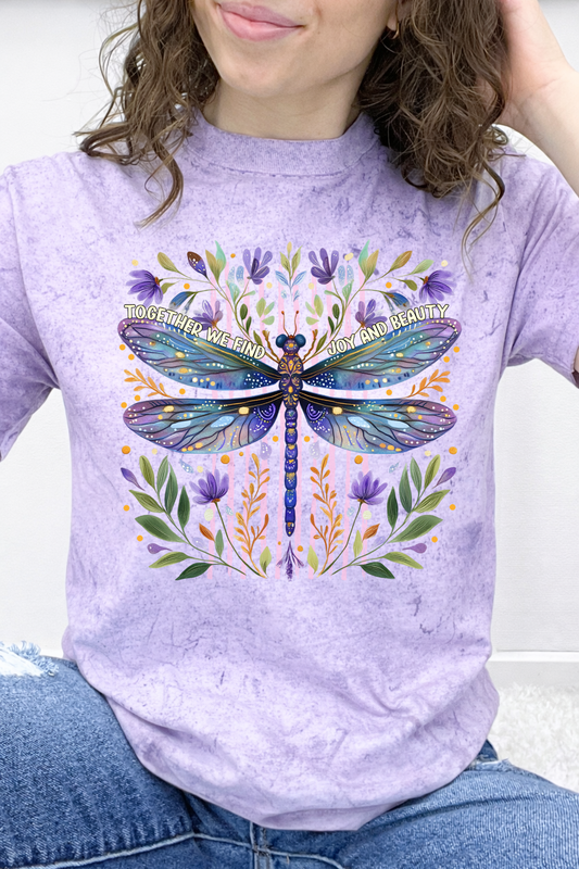 Dragonfly Together We Find Joy and Beauty Graphic Collection