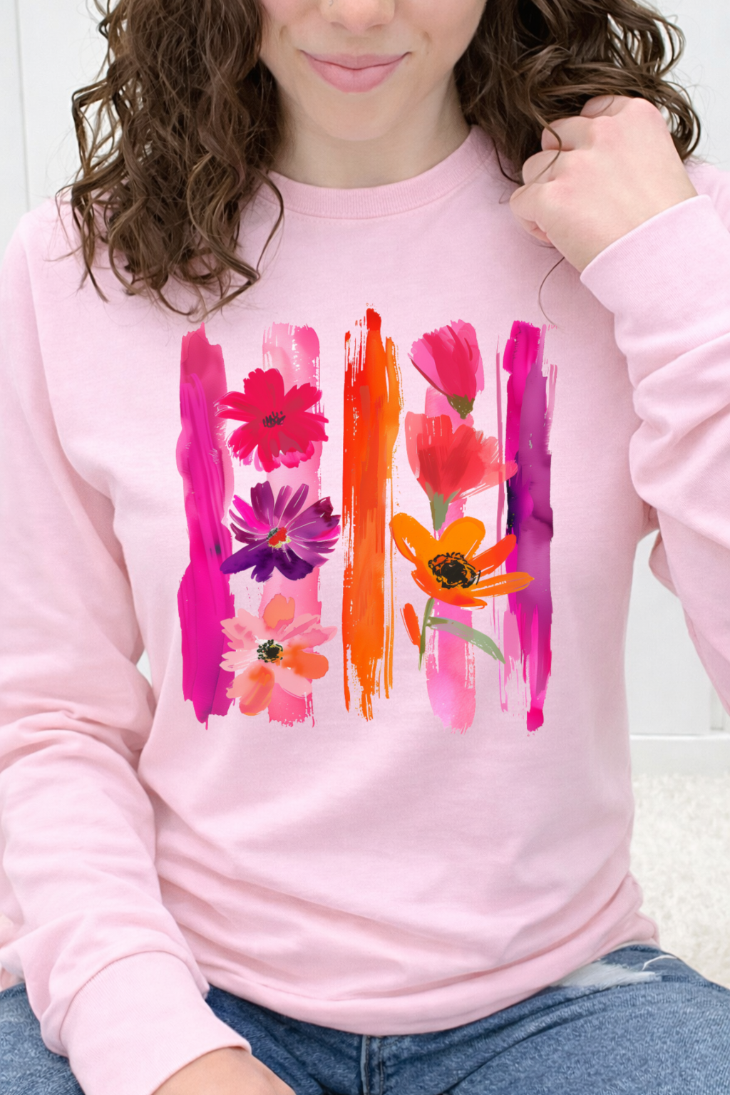 Vibrant Meadow Brushstroke Graphic Collection