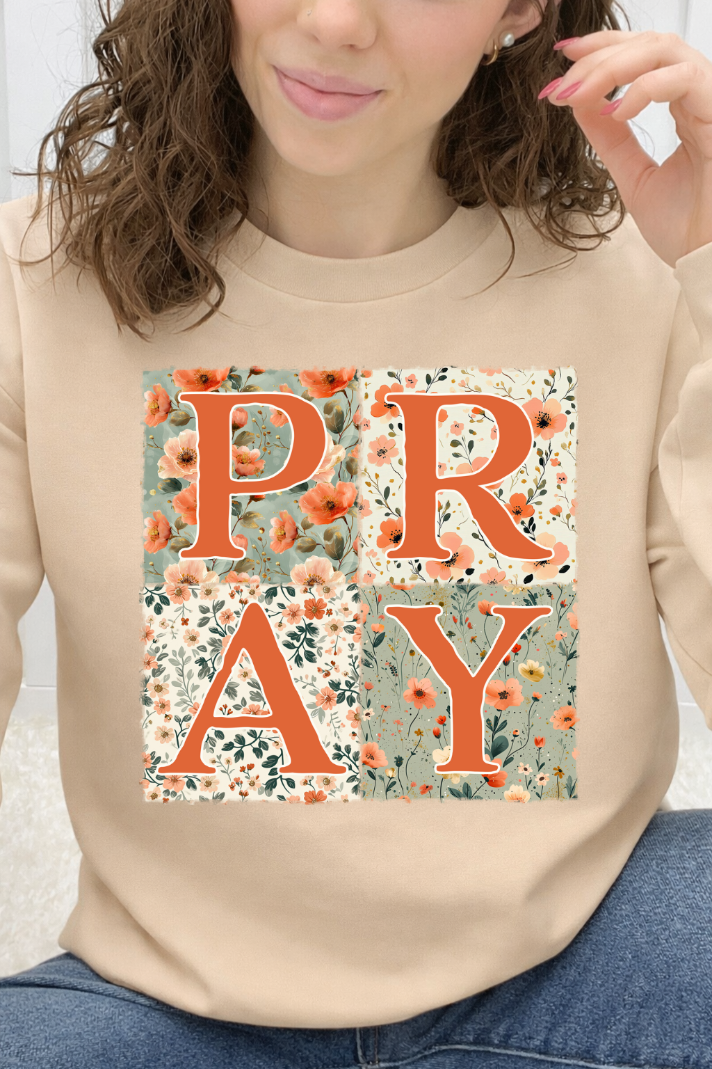 PRAY Block Letter Graphic Collection