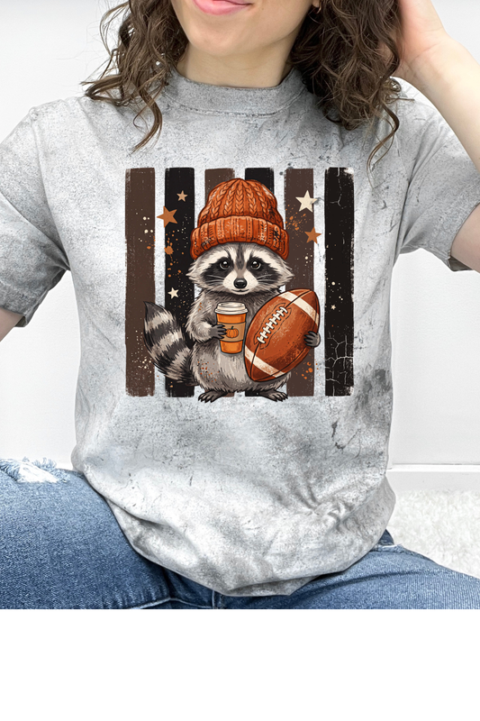 Game Day & Lattes Raccoon Graphic Collection
