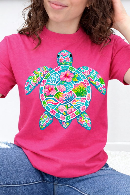Tropical Sea Turtle Graphic Collection