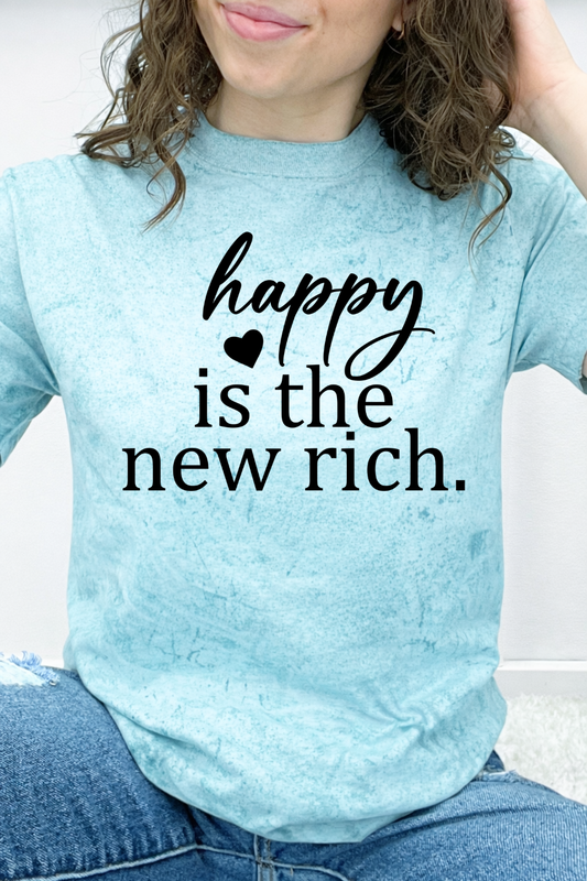 Happy Is The New Rich Graphic Collection