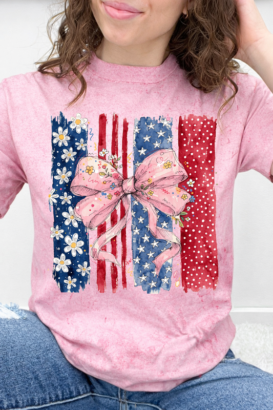 Stars, Stripes, Dainty Daisies & A Bow Graphic Collection