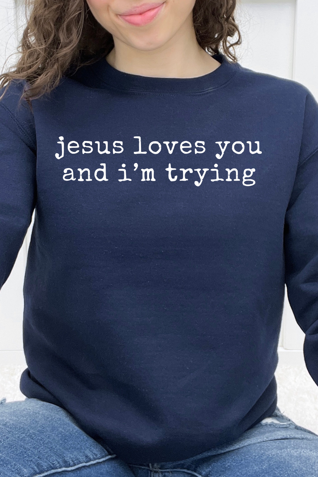 Jesus Loves You And I'm Trying Graphic Collection