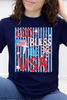 God Bless The USA Striped Graphic Collection