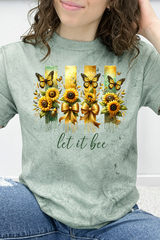 Let It Be Sunflowers & Butterflies Graphic Collection