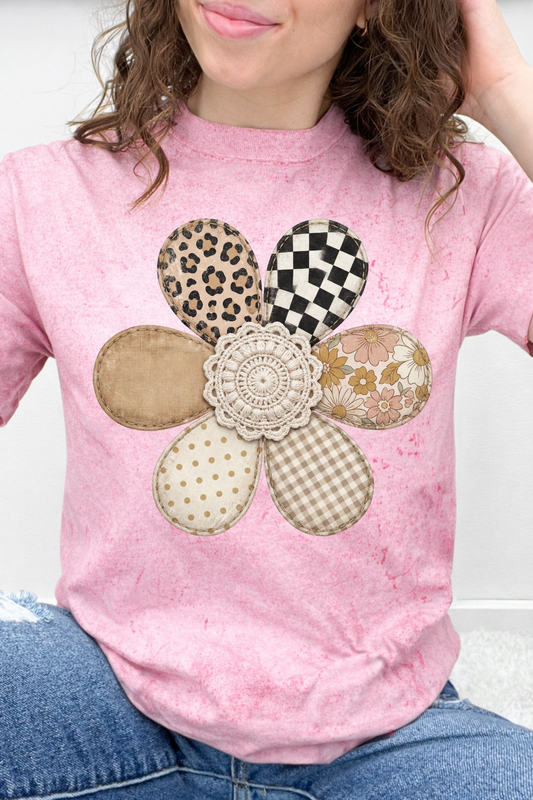 Sweet Patchwork Daisy & Lace Graphic Collection