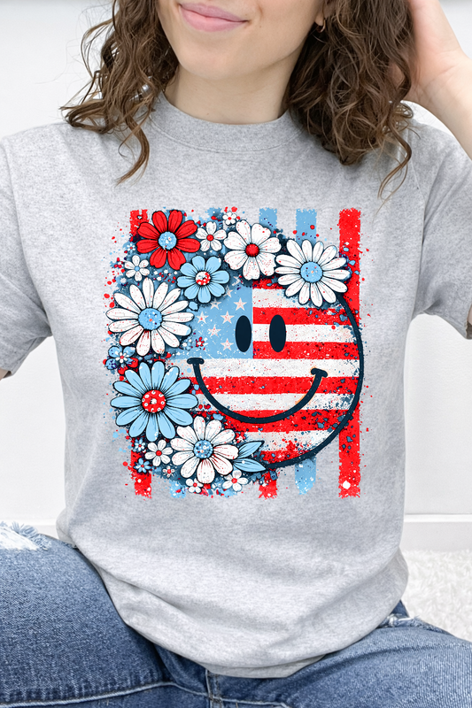 Stars & Stripes Smiley Bloom Graphic Collection