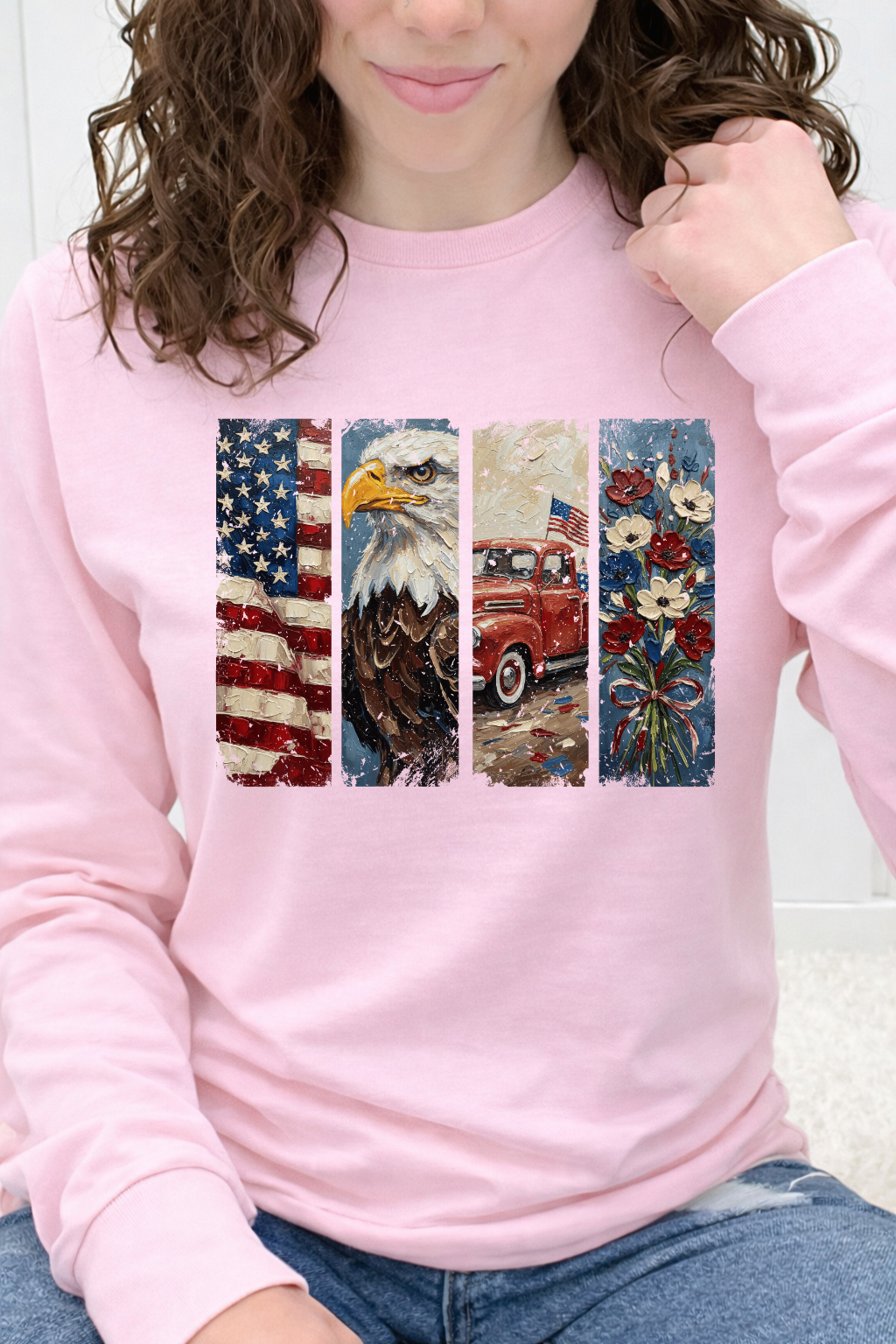 Vintage Patriotic Panels Graphic Collection