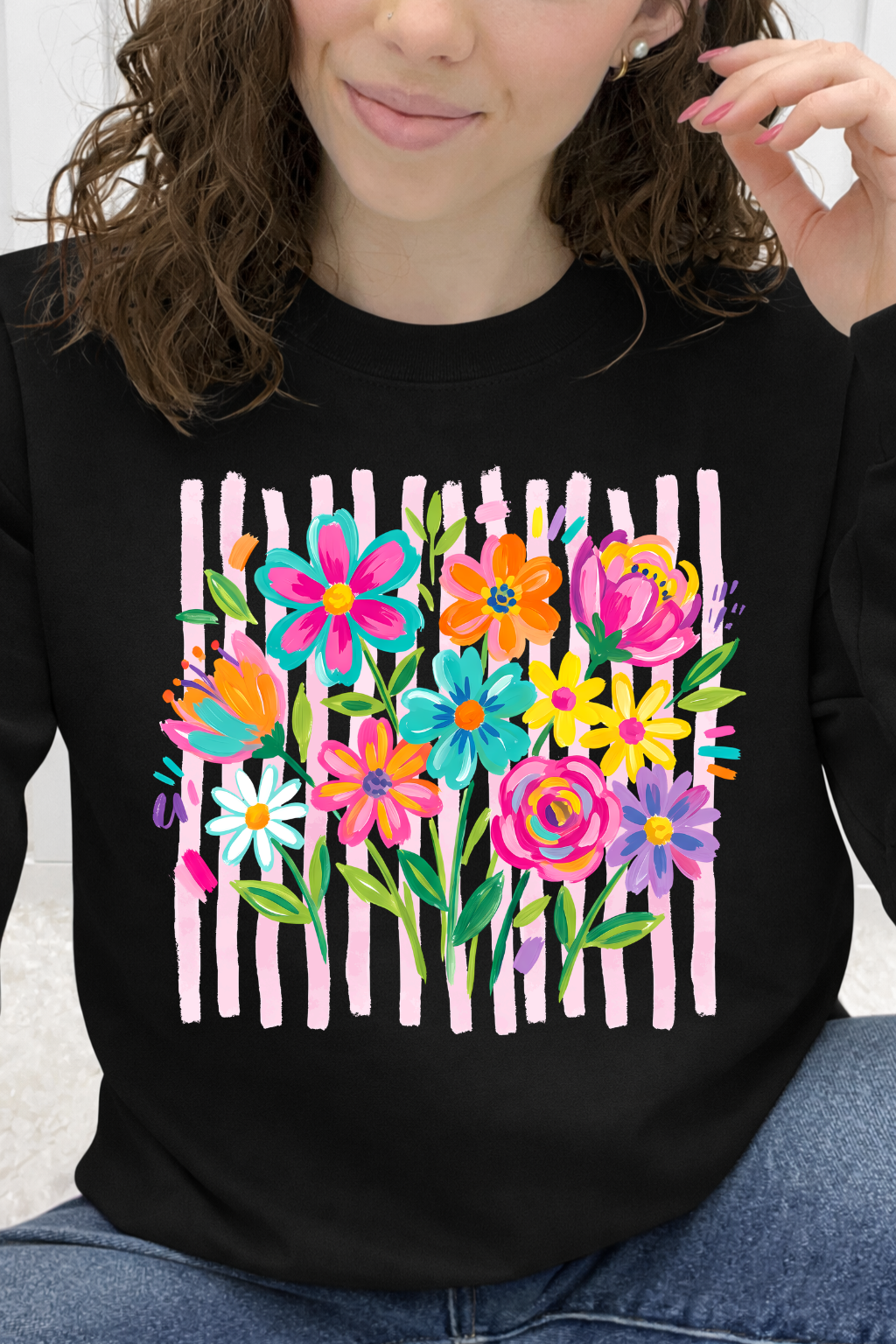 Fresh Bloom Stripe Graphic Collection