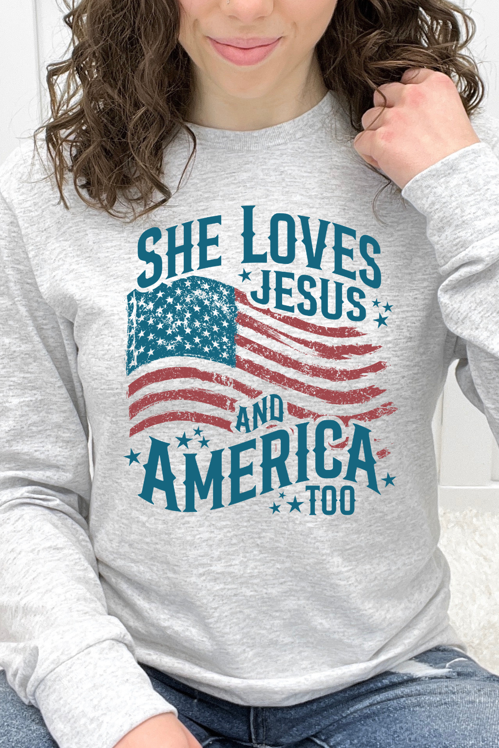 She Loves Jesus and America Too Graphic Collection