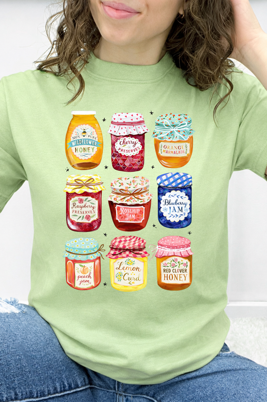 Vintage Jam Jar Graphic Collection