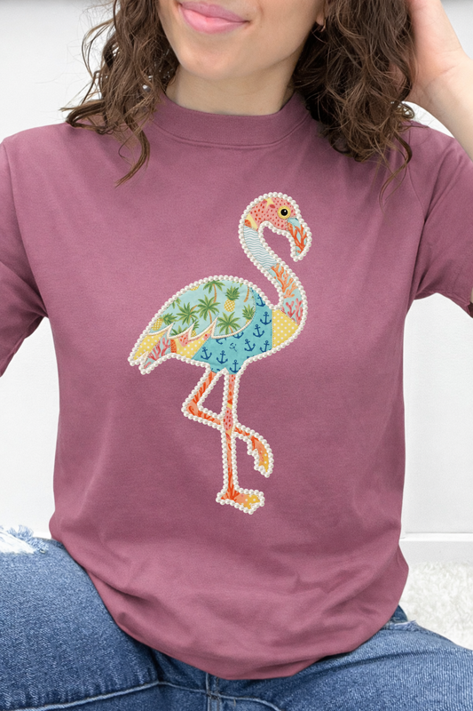 Patchwork Paradise Flamingo Graphic Collection