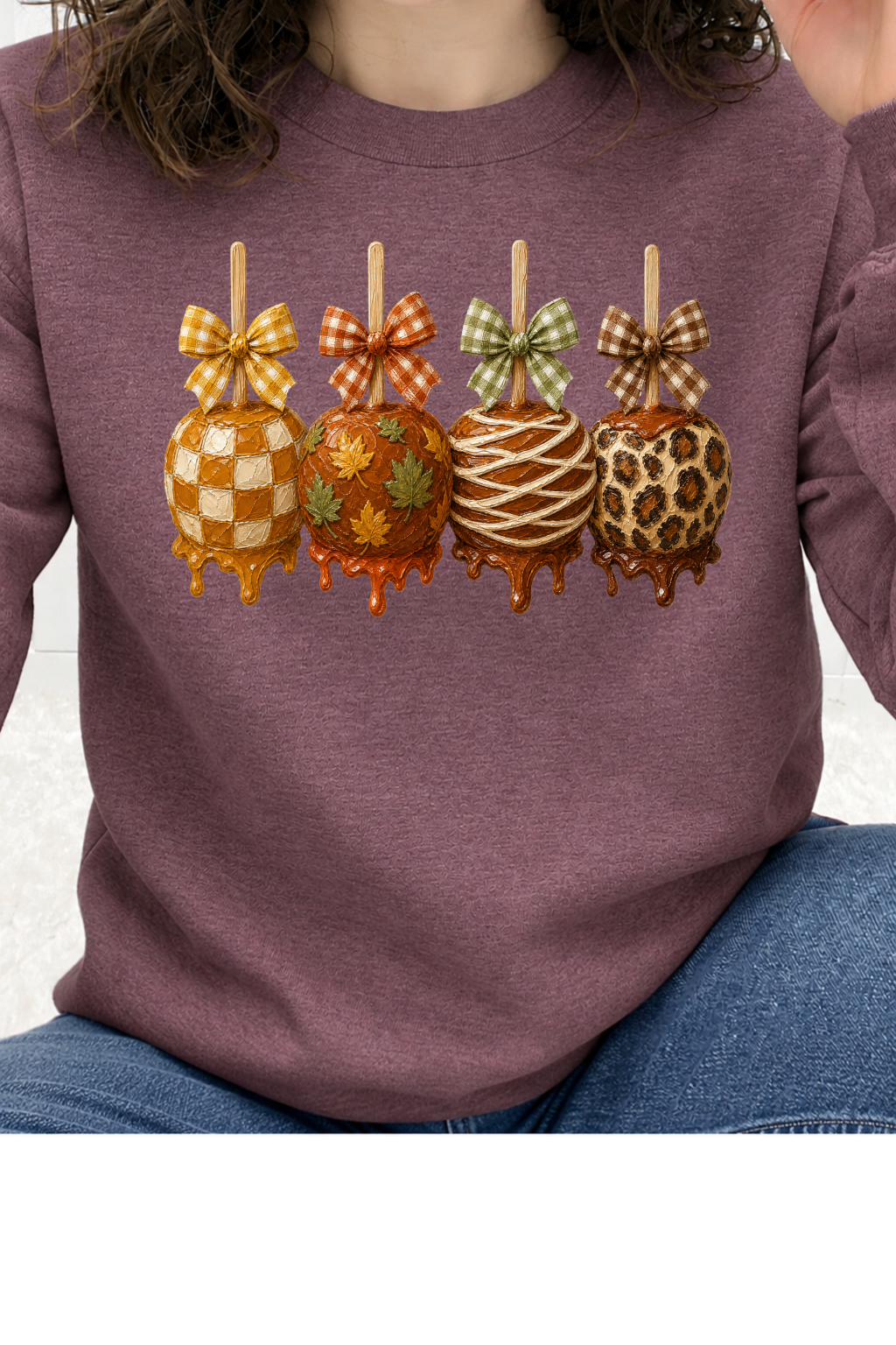 Sweet Fall Caramel Apples Graphic Collection