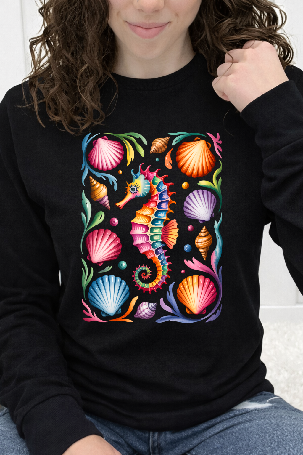 Seahorse & Shells Graphic Collection