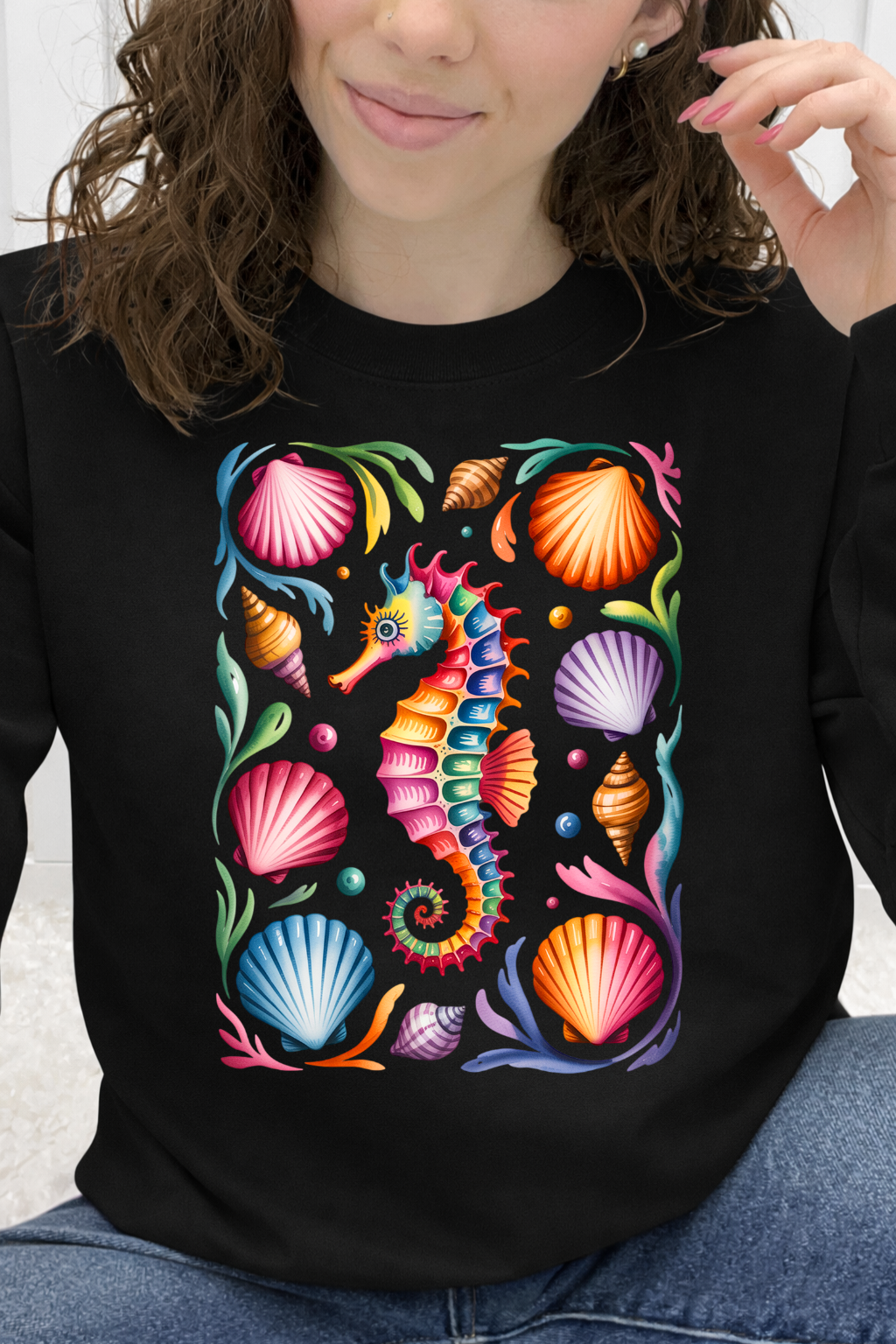 Seahorse & Shells Graphic Collection