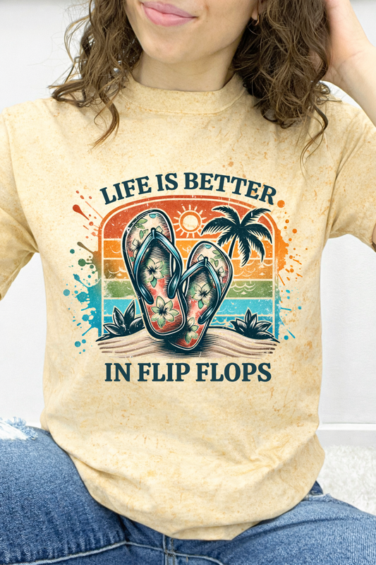 Life Is Better In Flip Flops Graphic Collection