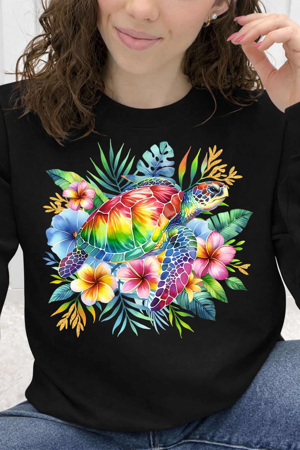 Rainbow Reef Sea Turtle Graphic Collection