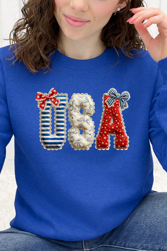 USA Patchwork & Bows Graphic Collection