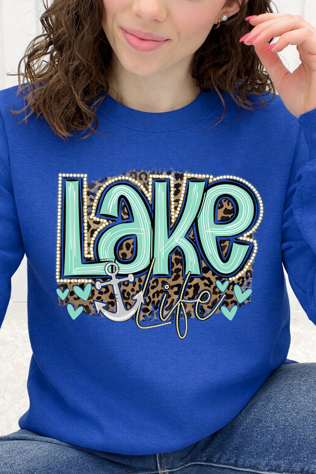 Leopard Lake Life Graphic Collection