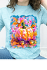 Fall Watercolor Pumpkin Blossom Graphic Collection