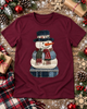 Denim Patchwork Snowman Graphic Collection