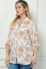 Blush Bloom Button Down Top