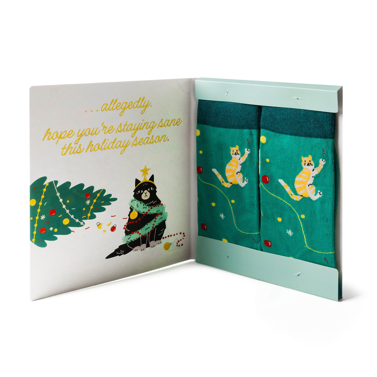 Holiday Card and Socks Gift Sets