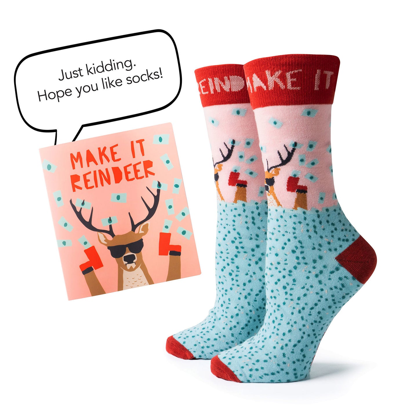 Holiday Card and Socks Gift Sets