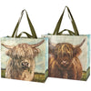 Eco-Friendly Highland Cows Market Tote Bag