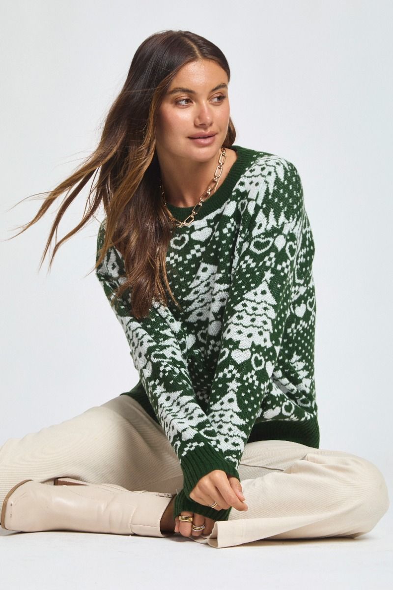 Dear Scarlett Home for the Holidays Sweater