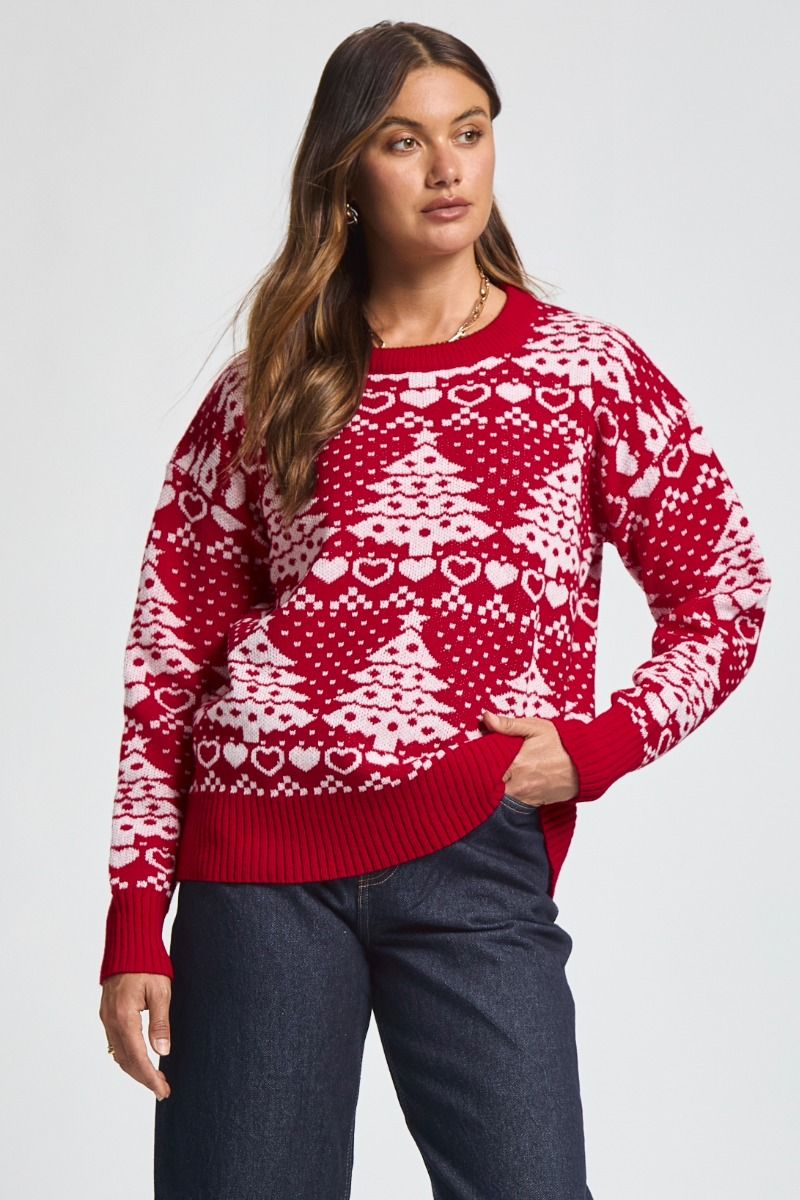 Dear Scarlett Home for the Holidays Sweater