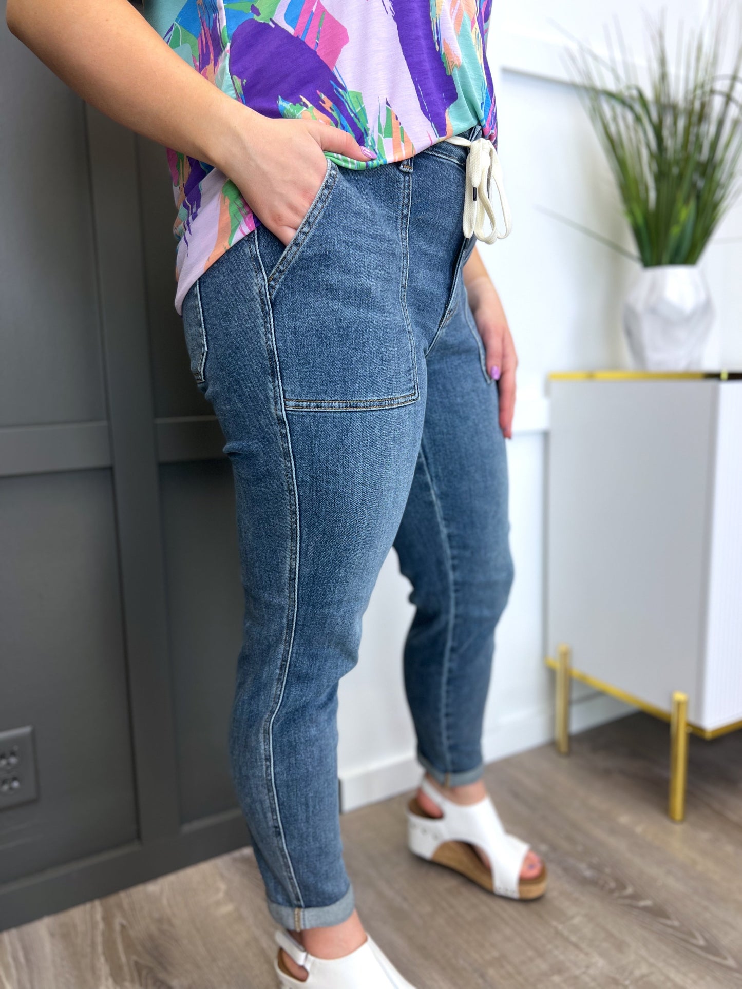 Judy Blue The Myra Denim Joggers