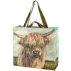 Eco-Friendly Highland Cows Market Tote Bag