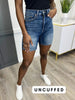 Judy Blue The Taylor Tummy Control Vintage Wash Denim Shorts