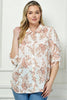 Blush Bloom Button Down Top