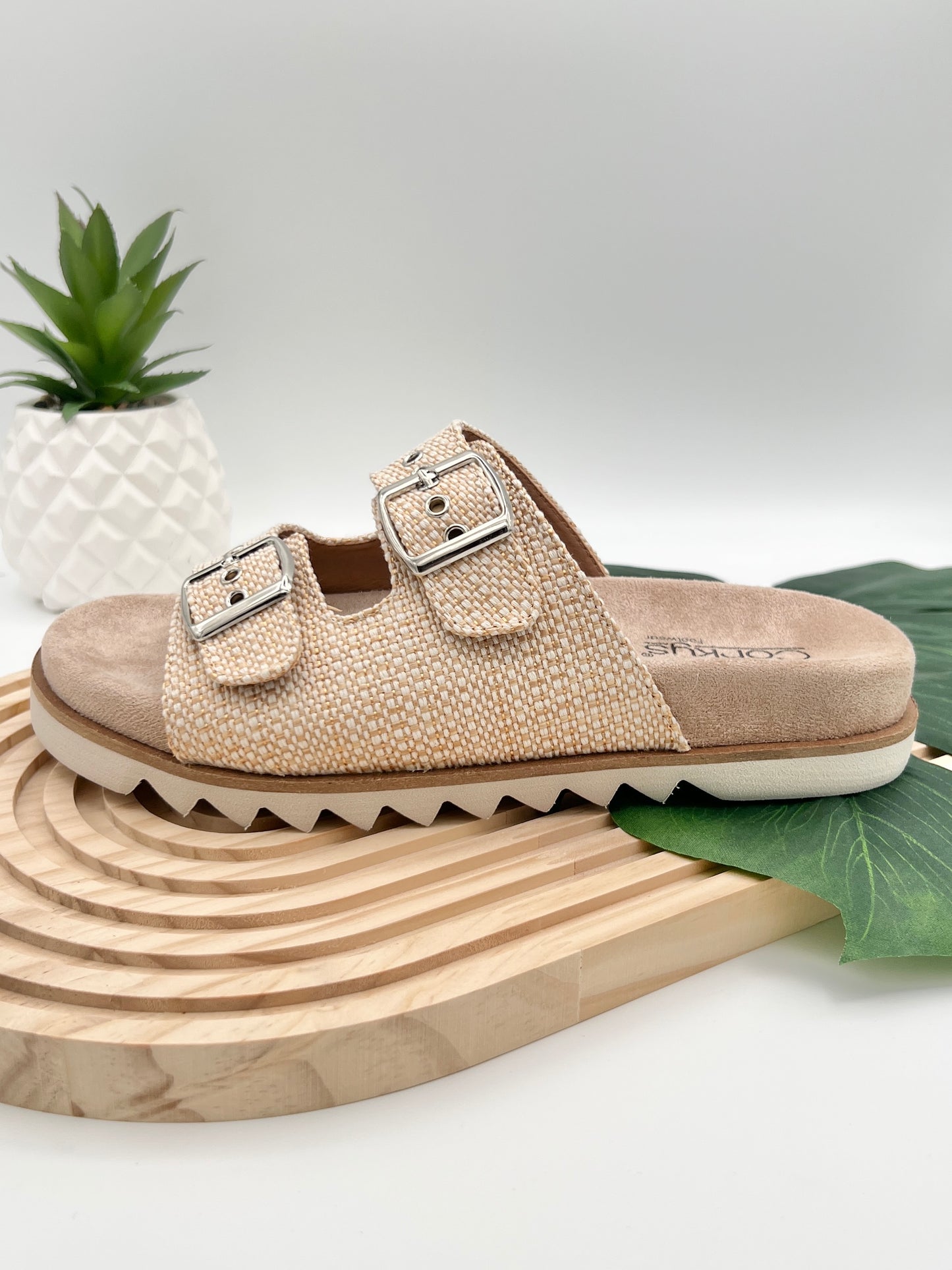 Corkys Dash Sandals - Raffia